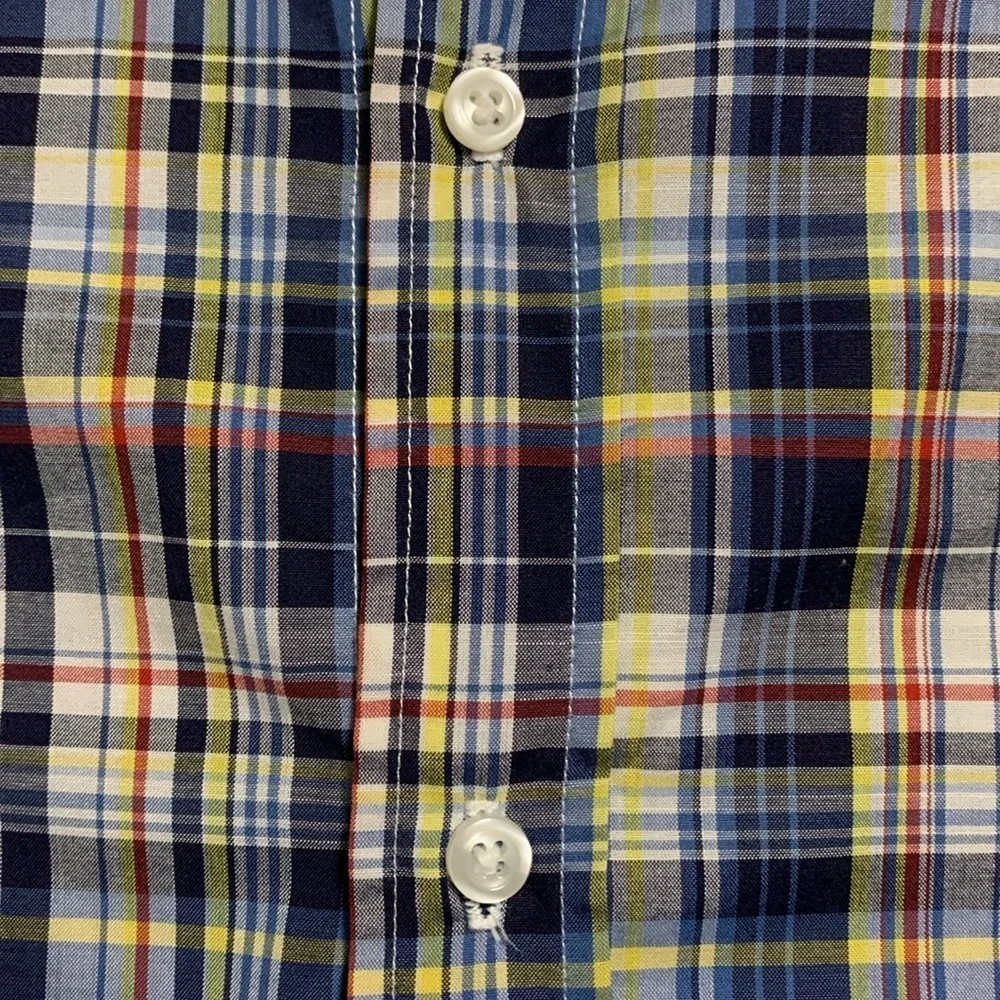 Frank & Eileen Barry Women’s Tailored Fit Plaid Medium Button-Up Shirt Western